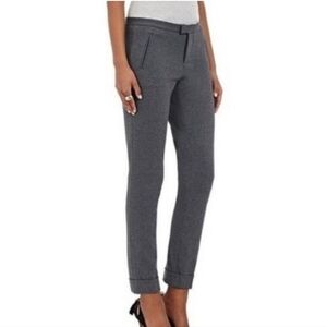 ATM Slim Cropped Cuffed Pants Grey Size 4